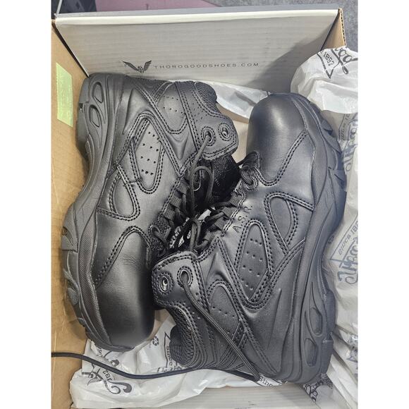 THOROGOOD 834-6523 ATHLETIC‎ SLIP RESISTANT WOMANS SIZE 9 WIDE BOOTS - Picture 1 of 5